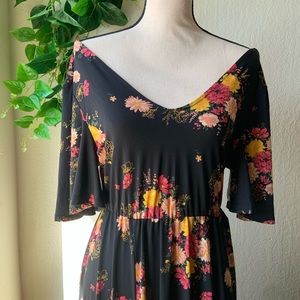Torrid Stretch Floral Dress